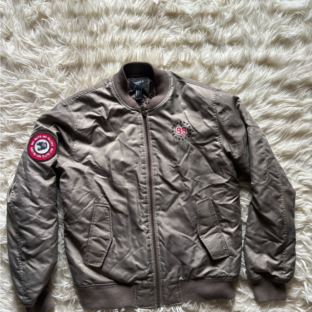 Women’s  Bomber Jacket - Olive Green